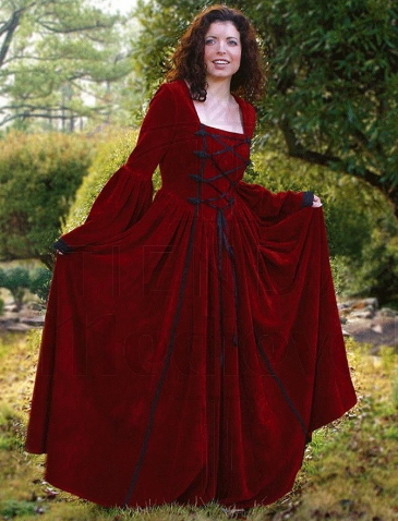 Vestido Renacentista Scarlett