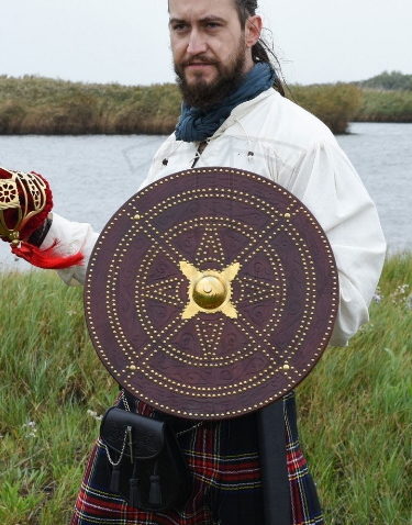 Escudo Targe Escocés Batalla De Culloden