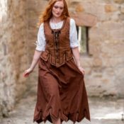 Faldas medievales de mujer
