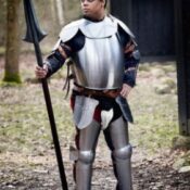 Armadura completa soldado medieval