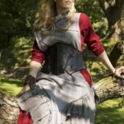 Corsé Medieval Cuero, Elfa De La Noche