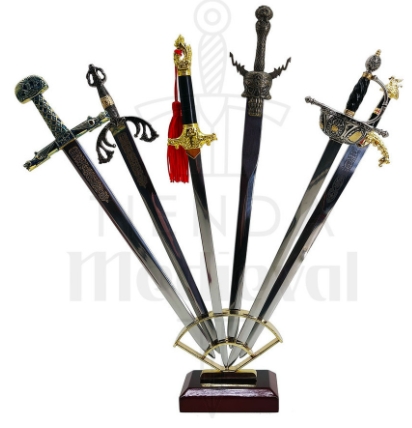 Juego Medieval 3 De 6 Abrecartas Espadas Historicas Y Fantasticas