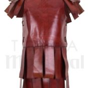 Subarmalia Romana En Cuero Marrón-Rojizo