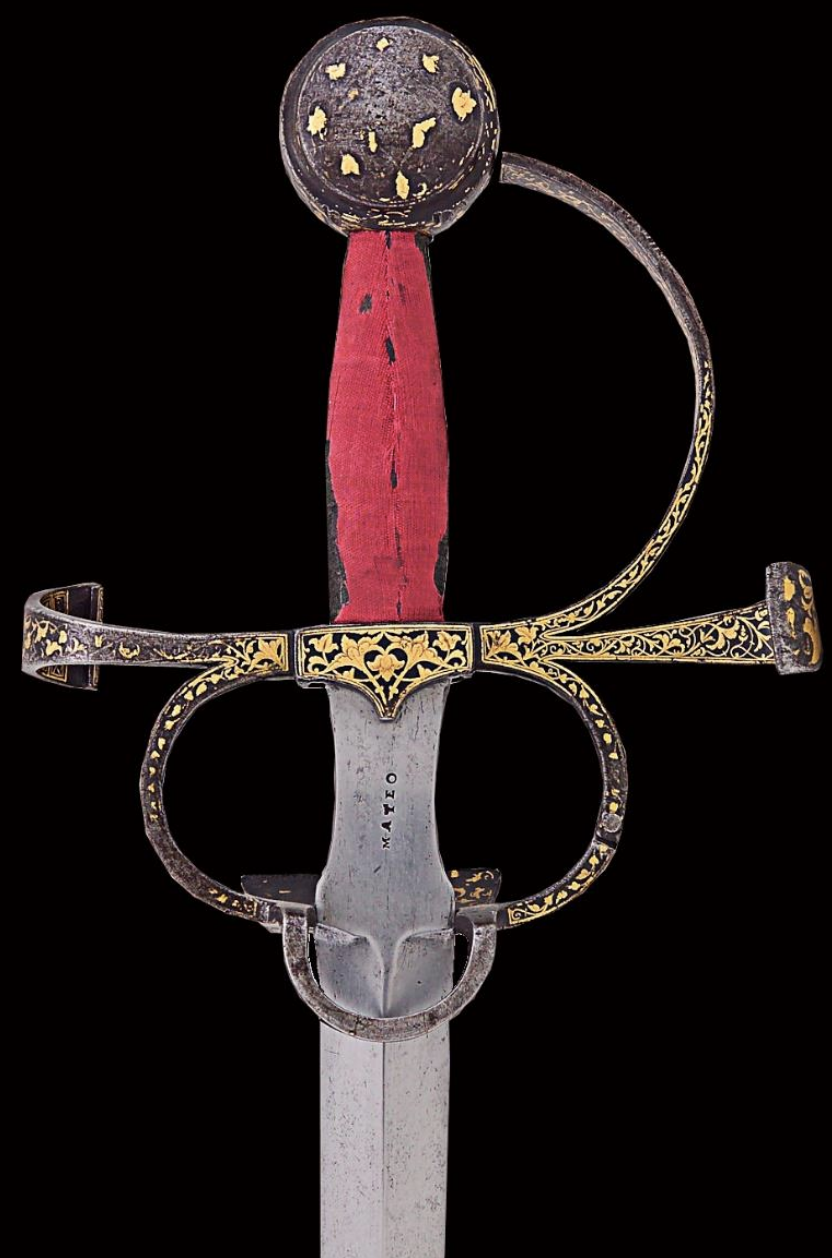Espada de Pitones Mateo, Francisco Pizarro (siglo XVI)