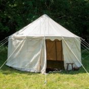 Carpa Medieval Redonda, 5 Mts. Diámetro