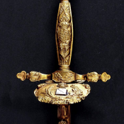 Espada de Ceñir, Cuerpo de Correos (hacia 1906)