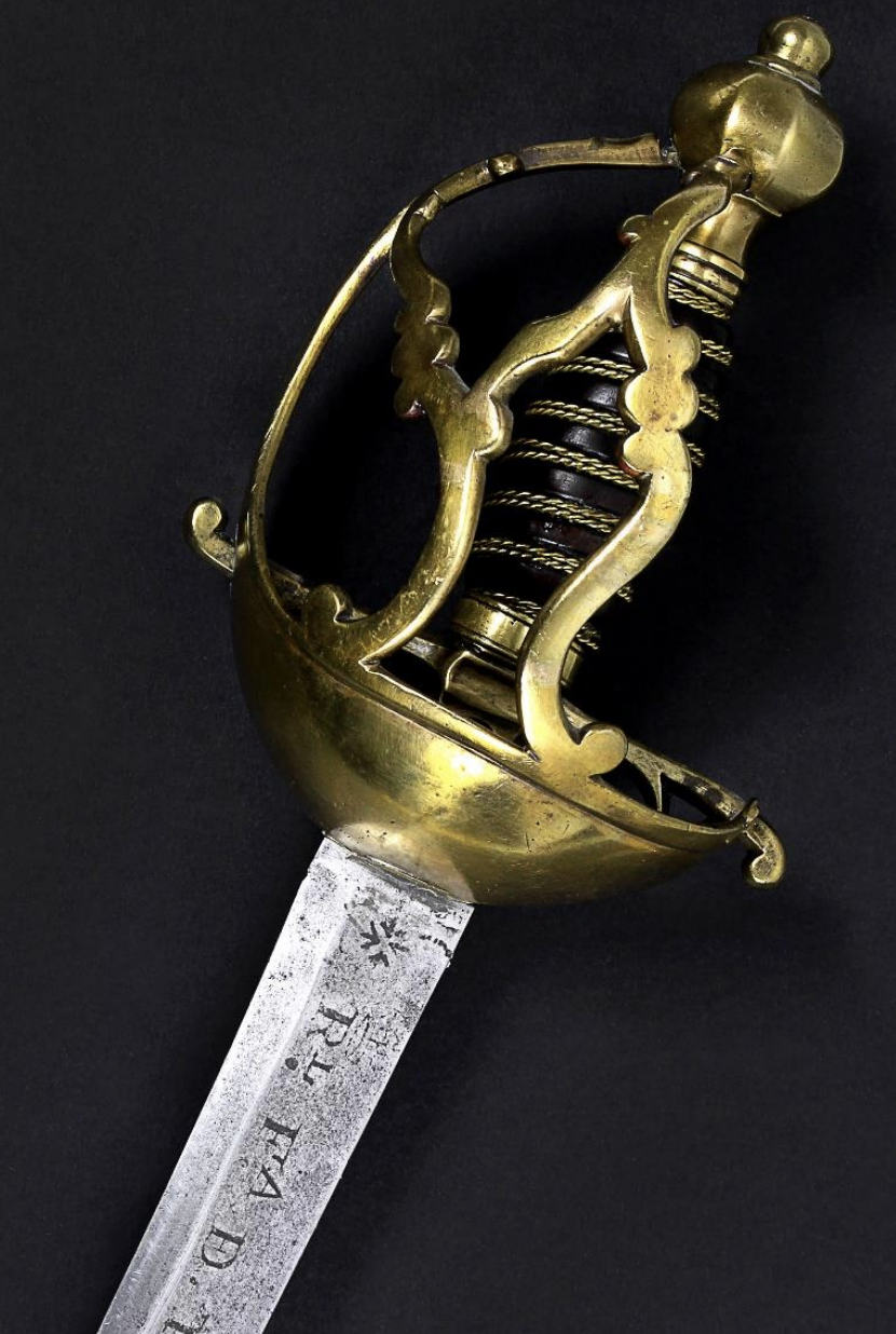 Espada de Montar, Oficial de Dragones II (hacia 1770)
