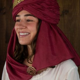 Turbante Árabe Muharib – Rojo