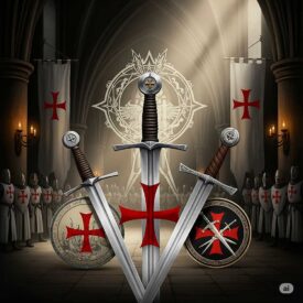 Espadas Templarias: Entre el Mito y la Realidad de los Caballeros de la Cruz Roja espadas-templarias