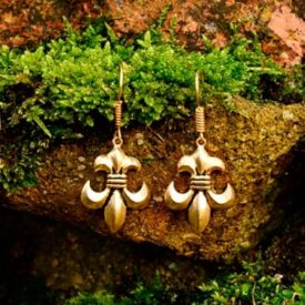 Pendientes Medievales Flor de Lis
