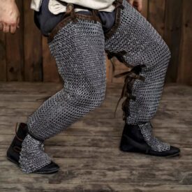 Piernas cota de malla acero inoxidable (9 mm.) Piernas cota de malla acero inoxidable (9 mm.)