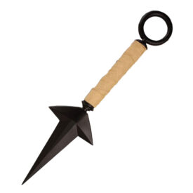 Cuchillo Lanzador de Naruto, largo 28,5 cm.