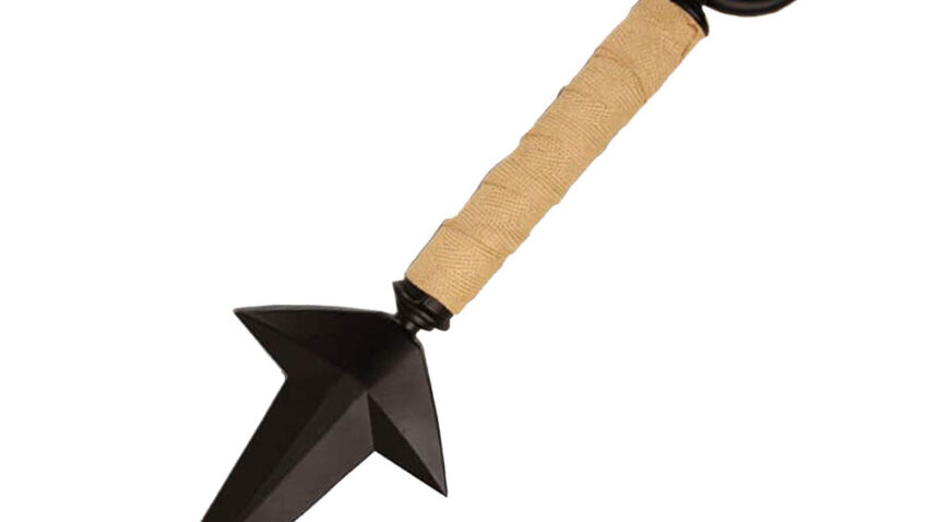 Cuchillo Lanzador de Naruto, largo 28,5 cm.