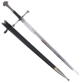 Espada No oficial Andúril El Señor de los Anillos (con soporte)