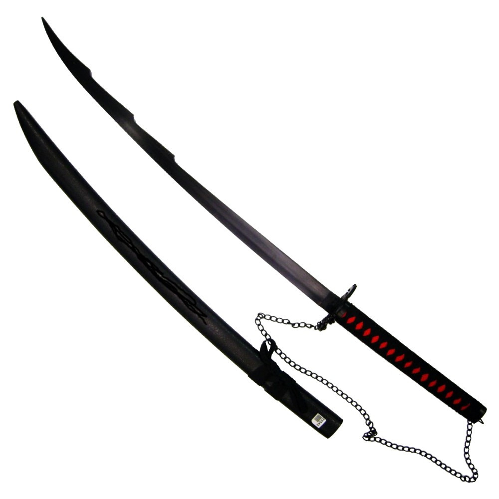 Katana Tensa Zangetsu Evolution heaven chain slaying moon Ichigo Kurosaki 101 cm. 1738252947