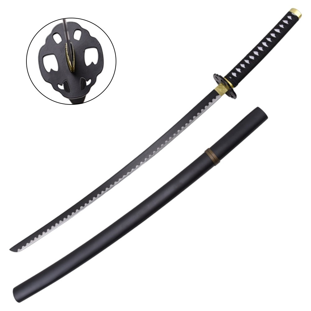 Katana decorativa Yami Sukehiro en la serie Black Clover 1737580235