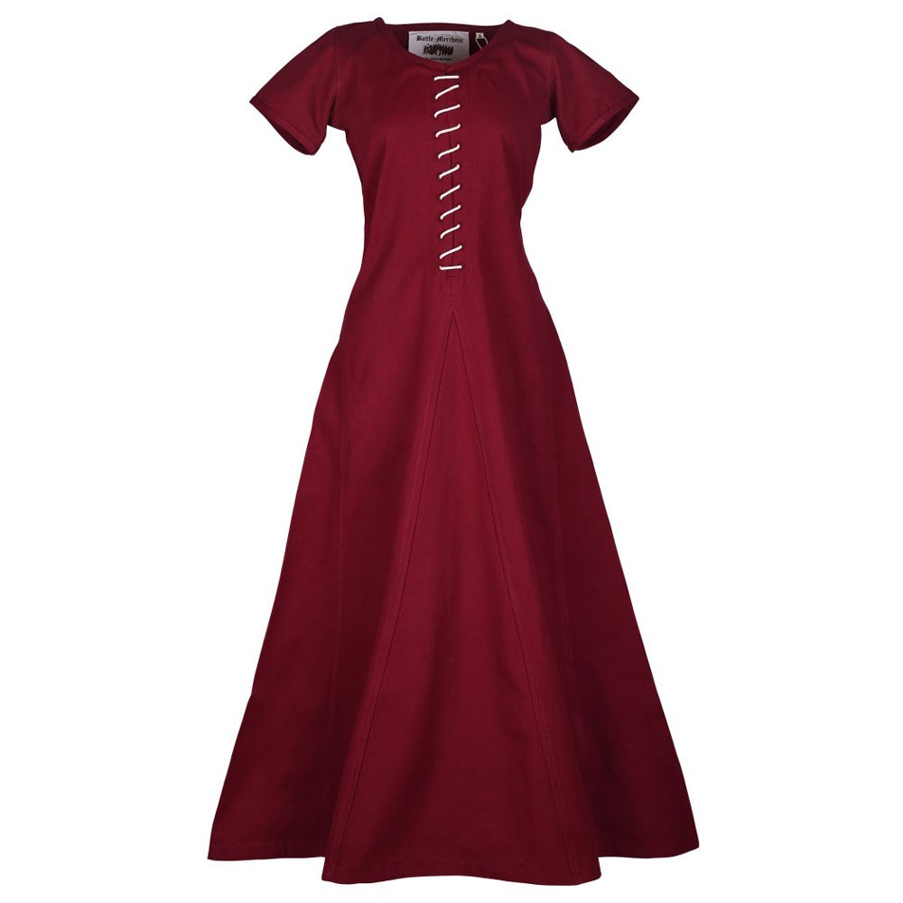 Vestido medieval manga corta Ava 1737647587