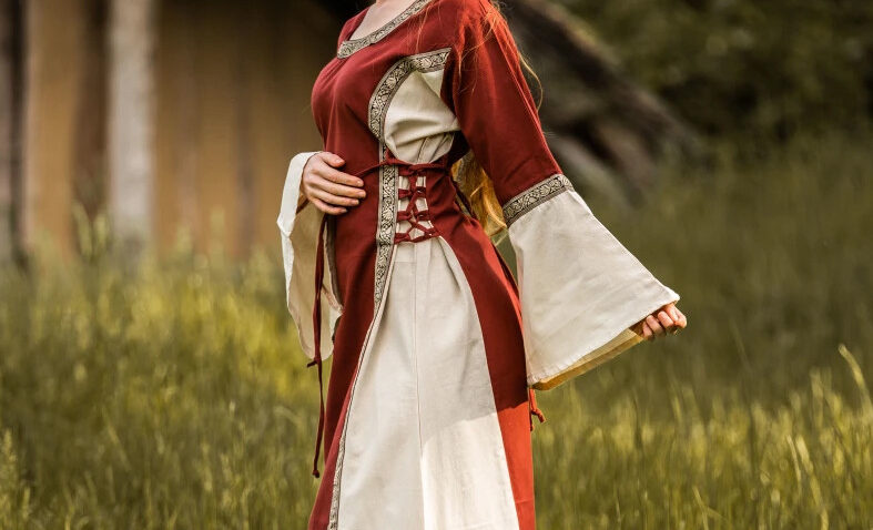 Vestido medieval mujer fiesta modelo Sophie