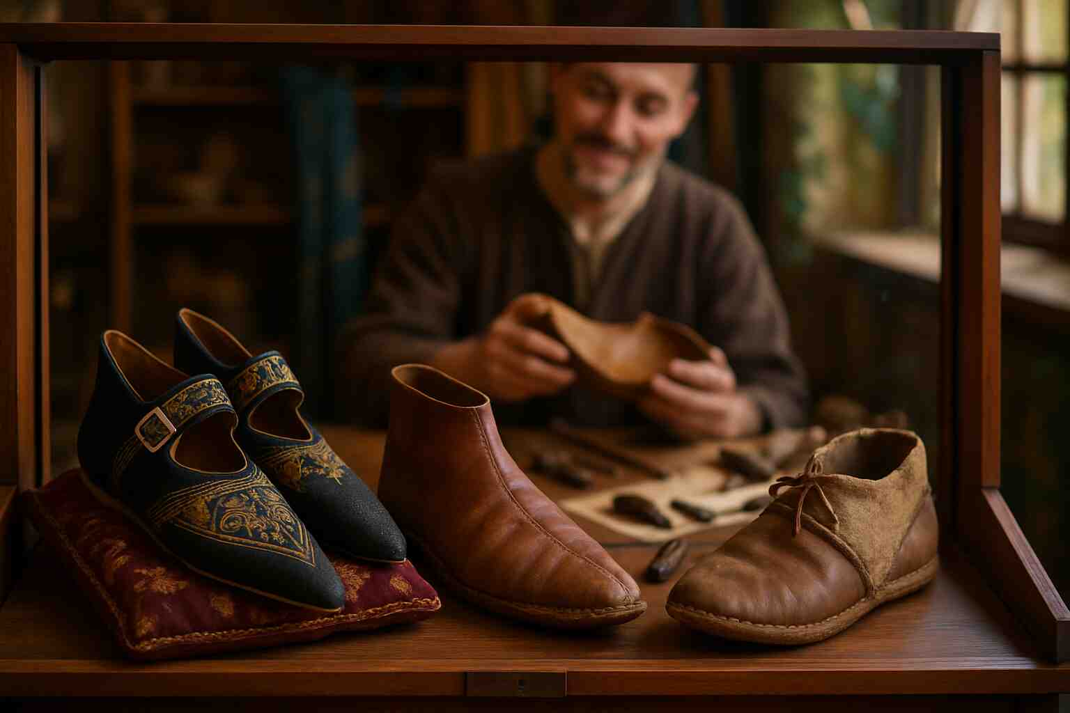 calzado medieval viaje tiempo por estilos materiales significado social