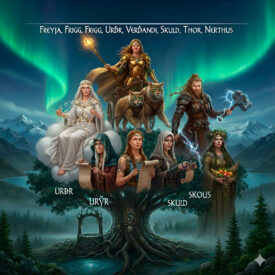 Colgantes Vikingos para Mujer: El Poder Ancestral de las Diosas Nórdicas diosas-nordicas