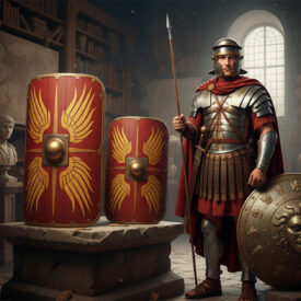 Tipos de Escudos Romanos y Cuál Usaba un Legionario escudos-legionarios-romanos