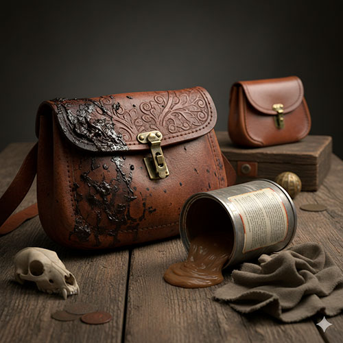 El Legado en tus Manos: Cuidado Esencial para un Bolso Medieval que Trasciende el Tiempo 14 no grasa aceite bolsos cuero