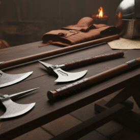 elegir-hacha-caballeria-medieval