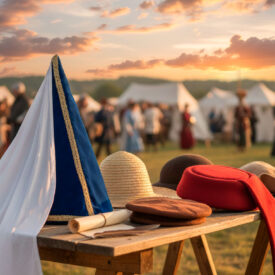 Los Secretos de la Cabeza Medieval: Guía Completa de Sombreros y Tocados para Recreadores gorros-sombreros-medievales