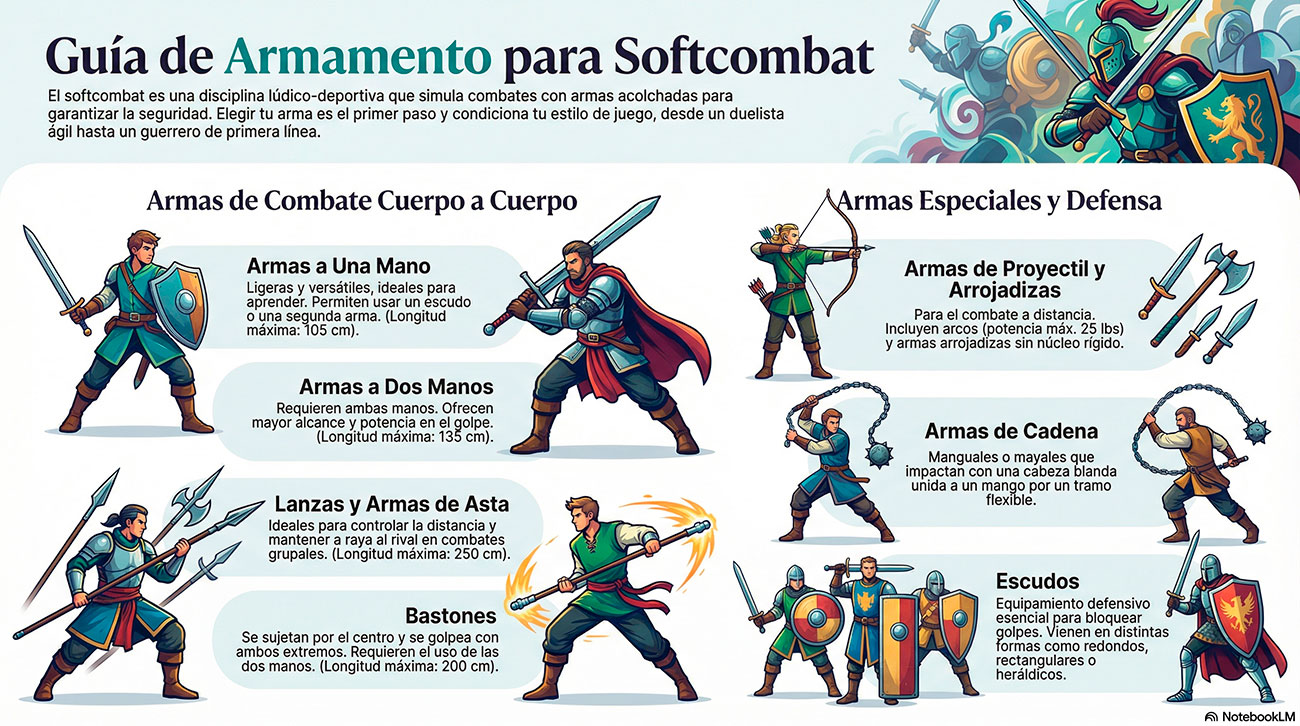 Forja tu Destino: La Guía Definitiva para Elegir tus Armas de Softcombat 12 guia armamento softcombat