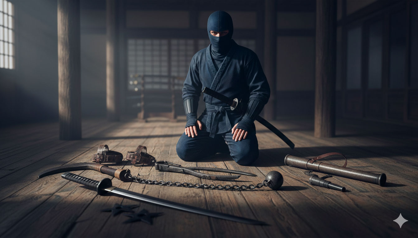 El Arsenal del Silencio: Armas Secretas del Ninja en la Era Sengoku 1 armas ninja 2