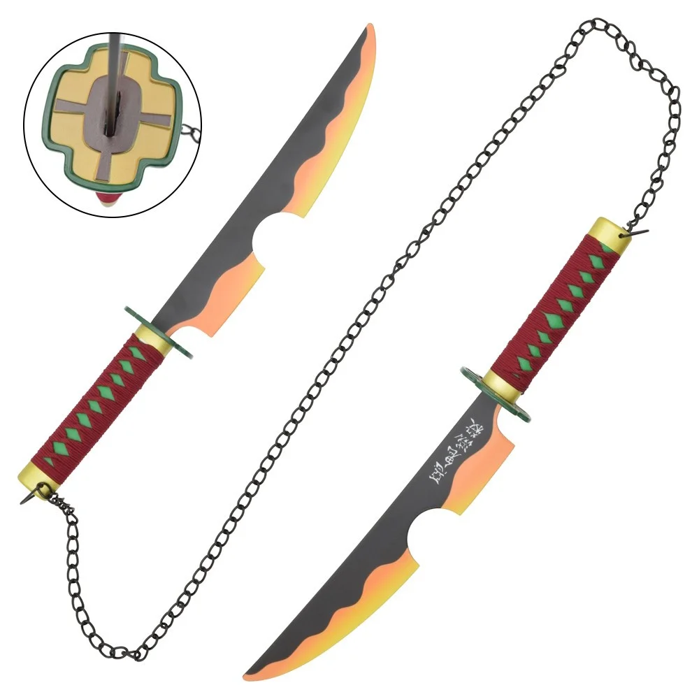 doble espada mini de tengen uzui demon slayer kimetsu no yaiba - Katanas de los Pilares Demon Slayer: Colores y habilidades &uacute;nicas