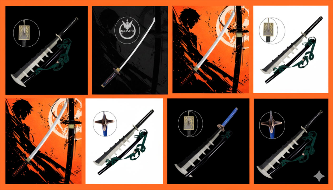 espadas bleach cual escoger