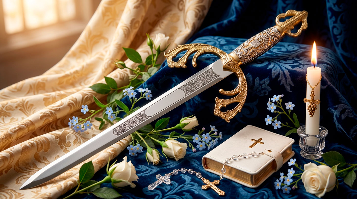 espada primera comunion significado