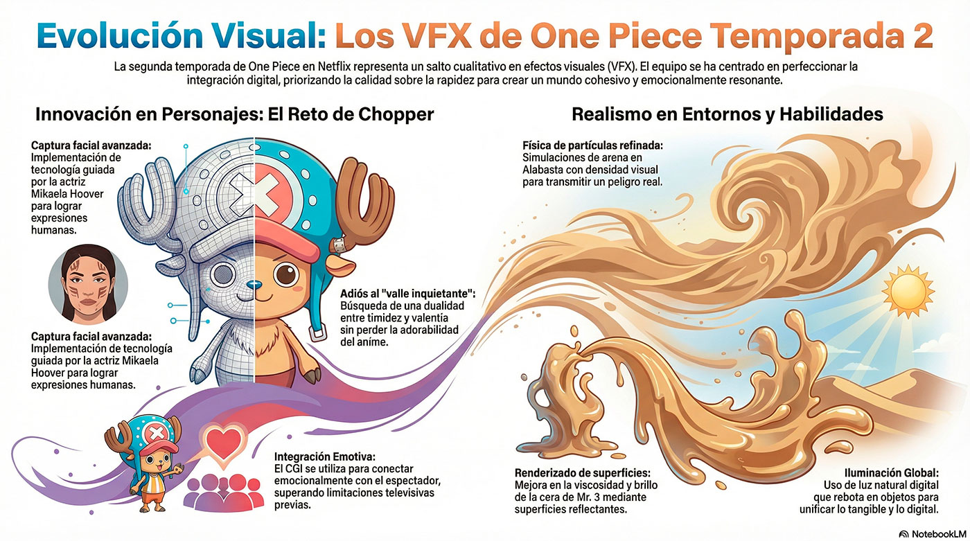 Comment le CGI de One Piece s'est amélioré pour la Saison 2 de Netflix one piece 2 temporada netflic - Comment le CGI de One Piece s'est amélioré pour la Saison 2 de Netflix